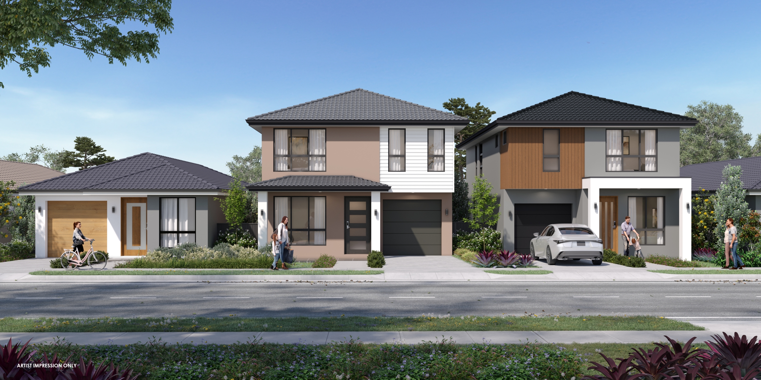 151 & 161 Tallawong Streetscape 1